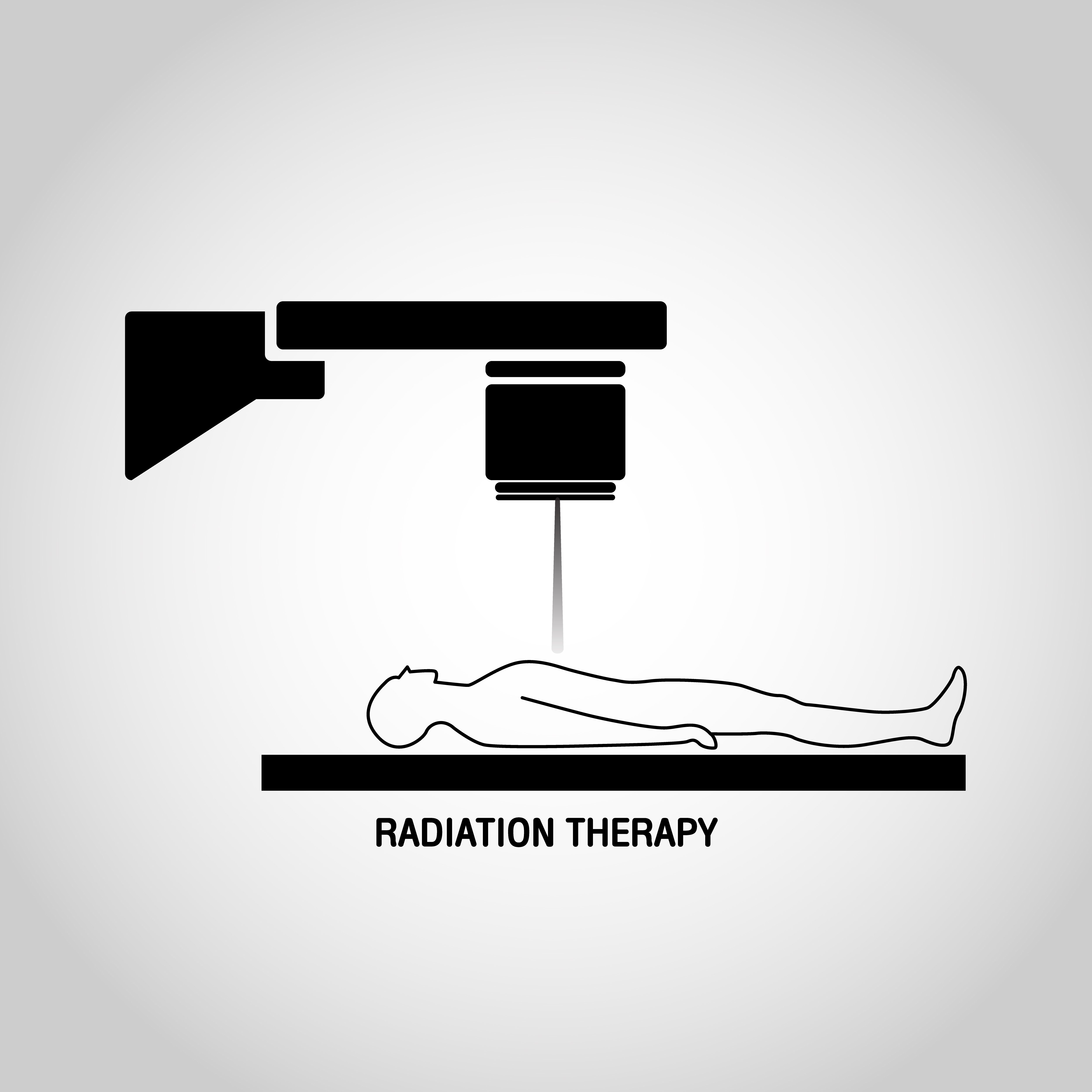 Radiation therapy Medical logo vector icon design – NBN